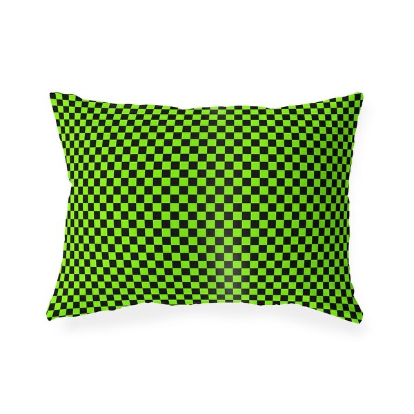 Lime green hot sale outdoor lumbar pillows